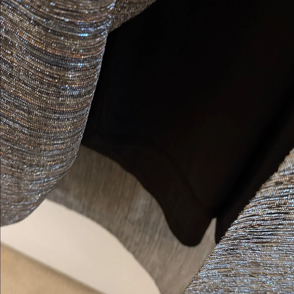 Lane Bryant Black Sparkle Belted Metallic Fit & Flare Dress Sz 22 NWT - Picture 8 of 8